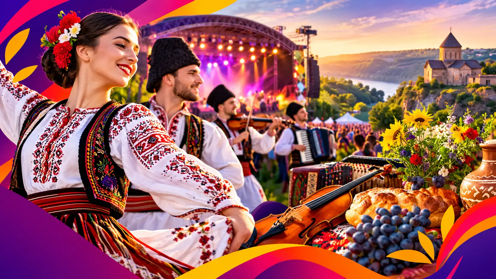 Simbol grafic pentru festivalurile de muzică și cultură din Moldova