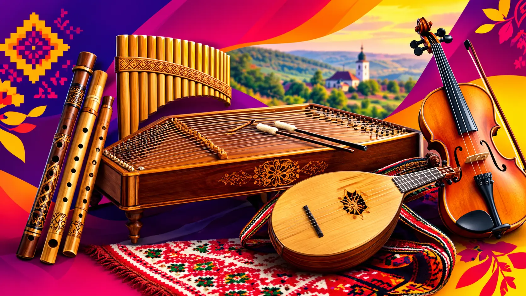 Simbol grafic pentru instrumentele muzicale tradiționale moldovenești